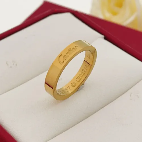 Replica Cartier Rings In Rose Gold #1478373 $25.00 USD for Wholesale