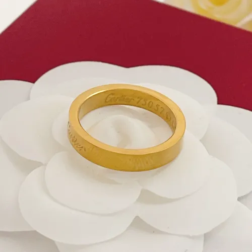 Replica Cartier Rings In Rose Gold #1478373 $25.00 USD for Wholesale