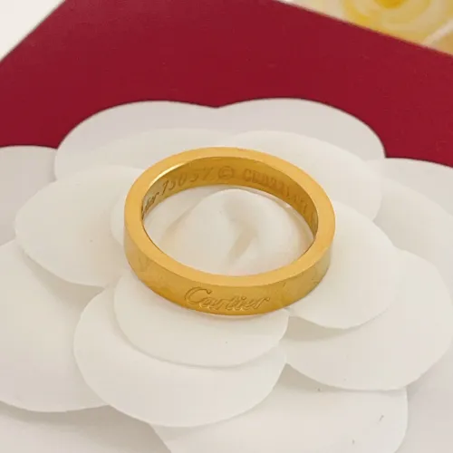 Replica Cartier Rings In Rose Gold #1478373 $25.00 USD for Wholesale