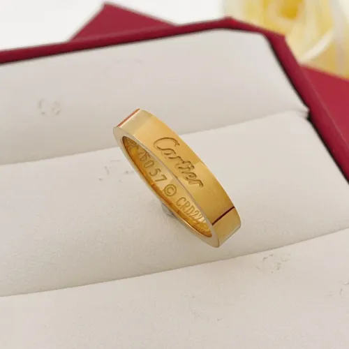 Replica Cartier Rings In Rose Gold #1478373 $25.00 USD for Wholesale