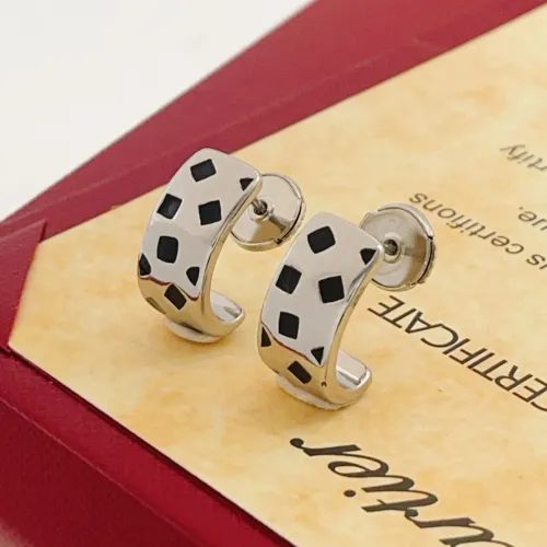 Replica Cartier Earrings For Women #1478422 $32.00 USD for Wholesale