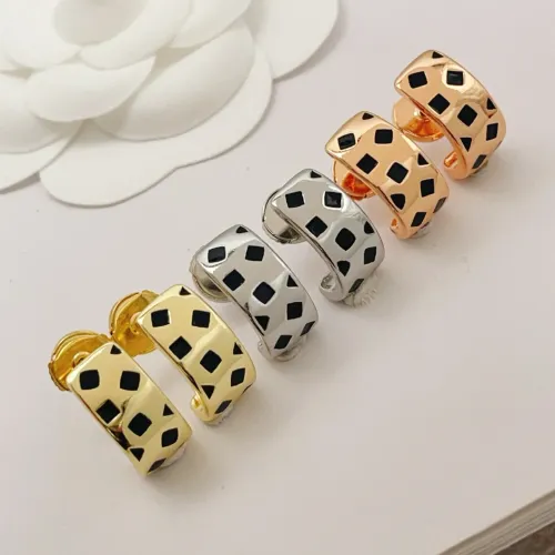 Replica Cartier Earrings For Women #1478423 $32.00 USD for Wholesale