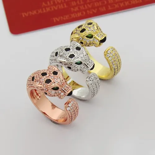 Replica Cartier Rings In Rose Gold #1478454 $25.00 USD for Wholesale
