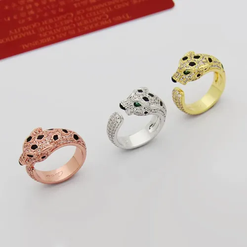 Replica Cartier Rings In Rose Gold #1478454 $25.00 USD for Wholesale