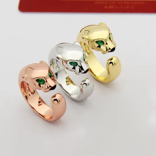 Replica Cartier Rings In Rose Gold #1478456 $25.00 USD for Wholesale