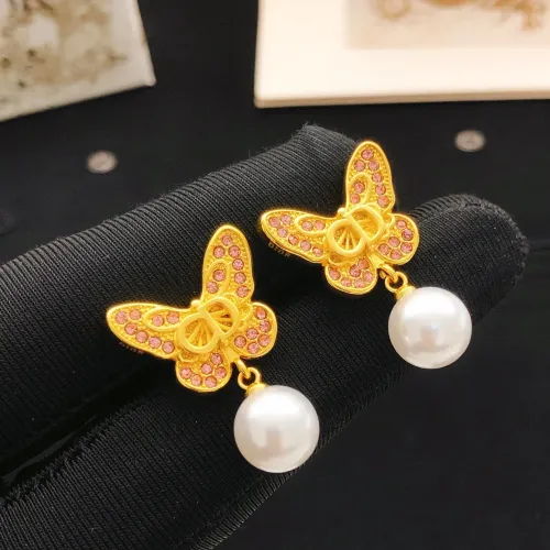 Replica Christian Dior Earrings For Women #1478594 $27.00 USD for Wholesale