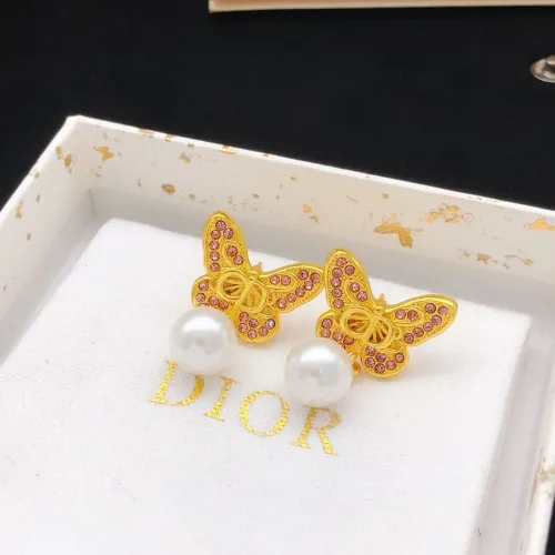 Replica Christian Dior Earrings For Women #1478594 $27.00 USD for Wholesale