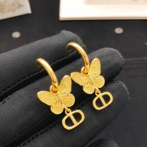 Replica Christian Dior Earrings For Women #1478596 $27.00 USD for Wholesale