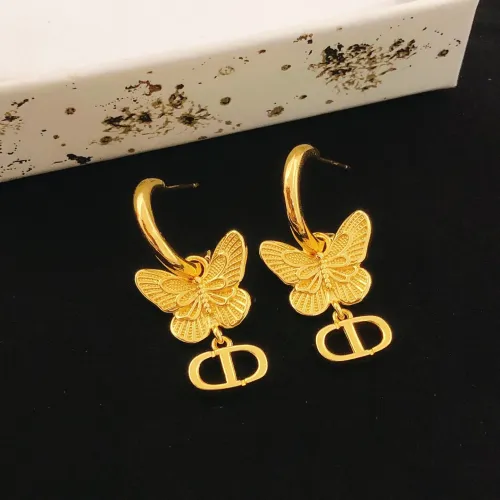 Replica Christian Dior Earrings For Women #1478596 $27.00 USD for Wholesale