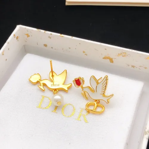 Replica Christian Dior Earrings For Women #1478606 $27.00 USD for Wholesale