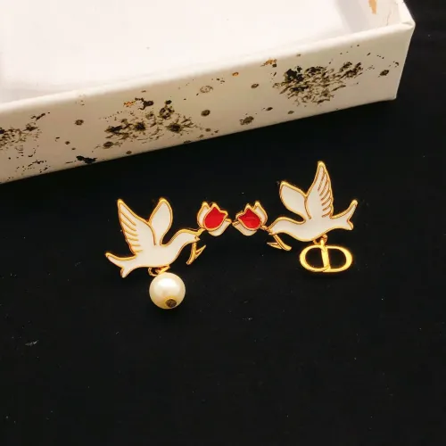 Replica Christian Dior Earrings For Women #1478606 $27.00 USD for Wholesale