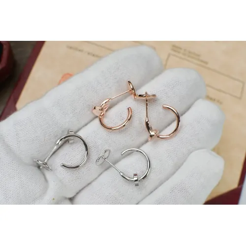 Replica Cartier Earrings For Women #1478631 $29.00 USD for Wholesale