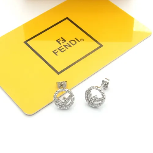 Cheap Fendi Earrings For Women #1478633, $$25.00 USD On Fendi Earrings