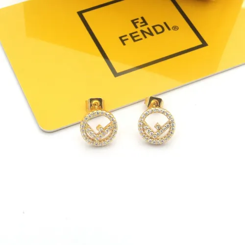 Cheap Fendi Earrings For Women #1478635, $$25.00 USD On Fendi Earrings