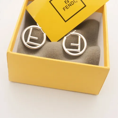 Replica Fendi Earrings For Women #1478691 $29.00 USD for Wholesale