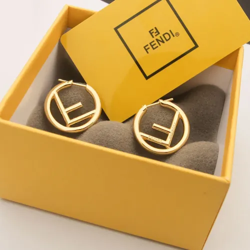 Replica Fendi Earrings For Women #1478693 $29.00 USD for Wholesale