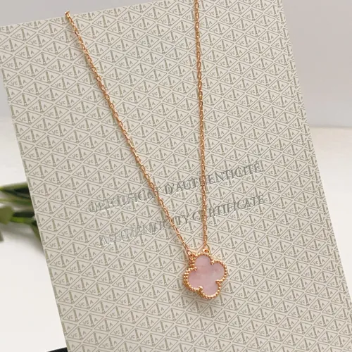 Replica Van Cleef & Arpels Necklaces For Women #1478776 $25.00 USD for Wholesale