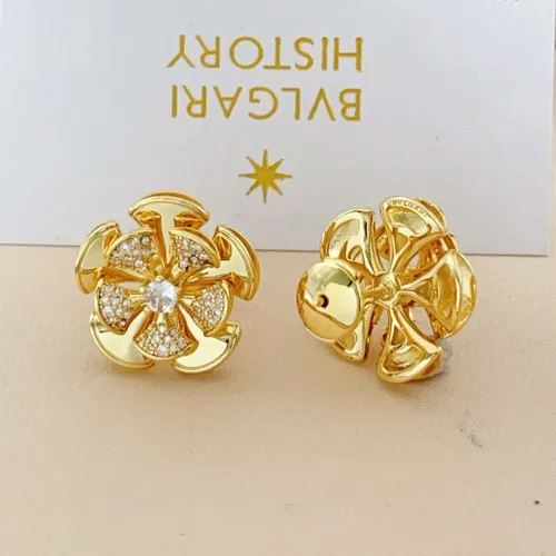 Replica Bvlgari Earrings For Women #1478826 $38.00 USD for Wholesale