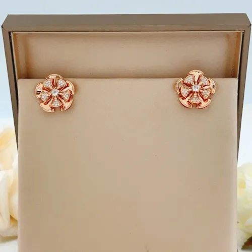 Replica Bvlgari Earrings For Women #1478827 $38.00 USD for Wholesale