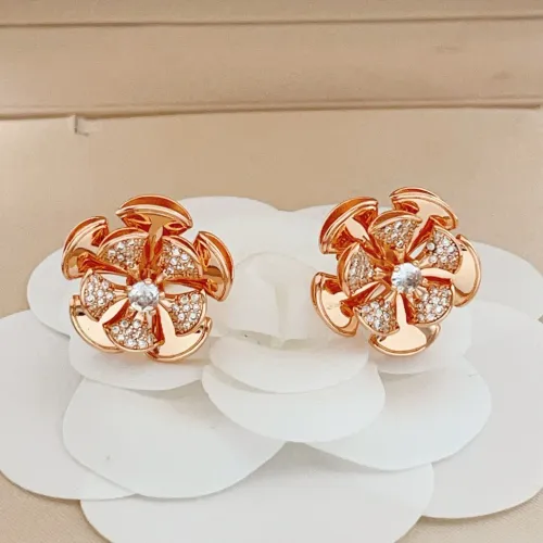 Replica Bvlgari Earrings For Women #1478827 $38.00 USD for Wholesale