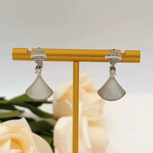 Replica Bvlgari Earrings For Women #1478828 $34.00 USD for Wholesale