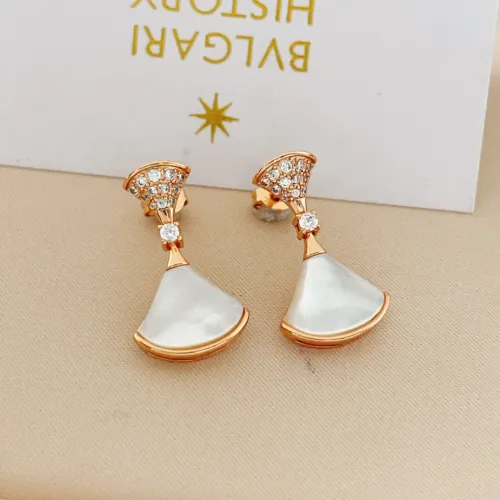 Replica Bvlgari Earrings For Women #1478829 $34.00 USD for Wholesale
