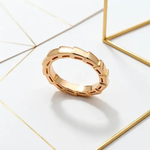 Cheap Bvlgari Rings In Rose Gold For Unisex #1478873, $$25.00 USD On Bvlgari Rings