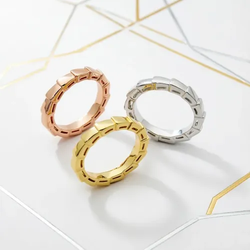 Replica Bvlgari Rings In Gold For Unisex #1478874 $25.00 USD for Wholesale