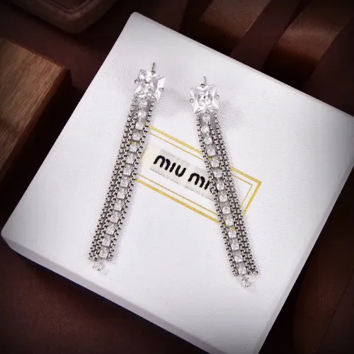 Replica MIU MIU Earrings For Women #1478894 $27.00 USD for Wholesale