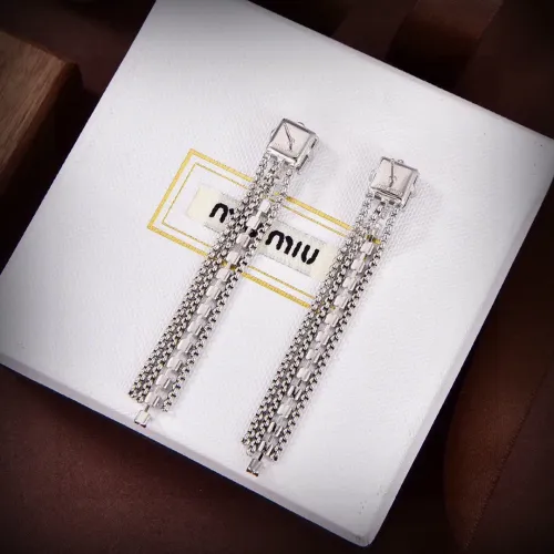 Replica MIU MIU Earrings For Women #1478894 $27.00 USD for Wholesale