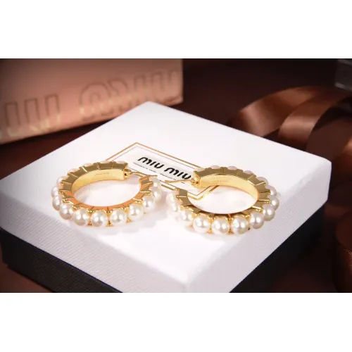 Cheap MIU MIU Earrings For Women #1478897, $$29.00 USD On MIU MIU Earrings