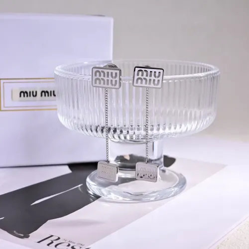Replica MIU MIU Earrings For Women #1478898 $27.00 USD for Wholesale