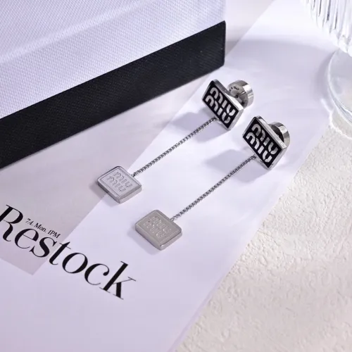 Cheap MIU MIU Earrings For Women #1478899, $$27.00 USD On MIU MIU Earrings