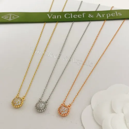 Replica Van Cleef & Arpels Necklaces For Women #1478929 $29.00 USD for Wholesale