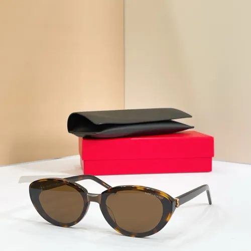 Cheap Yves Saint Laurent YSL AAA Quality Sunglasses #1478952, $$60.00 USD On Yves Saint Laurent YSL AAA Quality Sunglasses