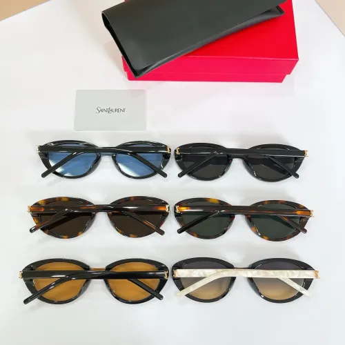 Replica Yves Saint Laurent YSL AAA Quality Sunglasses #1478958 $60.00 USD for Wholesale