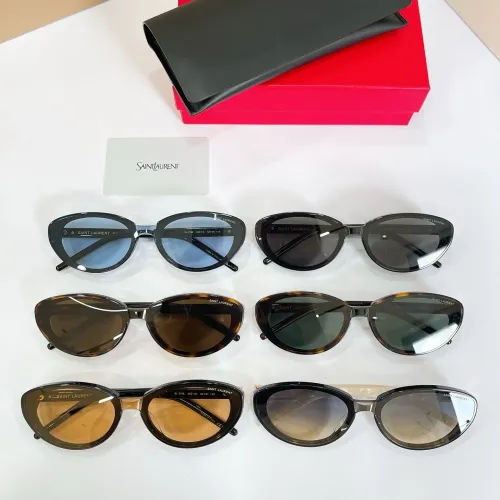 Replica Yves Saint Laurent YSL AAA Quality Sunglasses #1478959 $60.00 USD for Wholesale