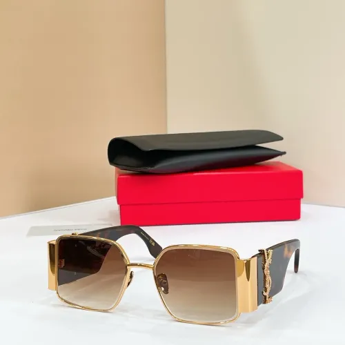 Cheap Yves Saint Laurent YSL AAA Quality Sunglasses #1478963, $$60.00 USD On Yves Saint Laurent YSL AAA Quality Sunglasses