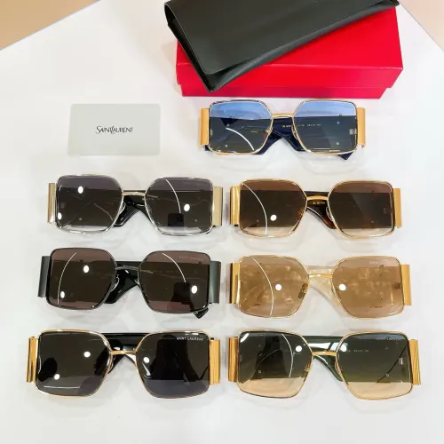 Replica Yves Saint Laurent YSL AAA Quality Sunglasses #1478963 $60.00 USD for Wholesale