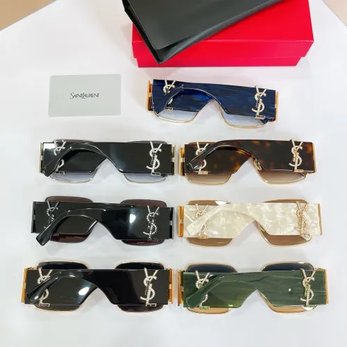 Replica Yves Saint Laurent YSL AAA Quality Sunglasses #1478963 $60.00 USD for Wholesale