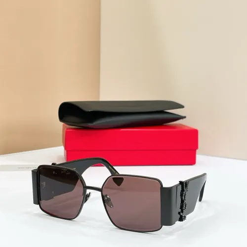 Cheap Yves Saint Laurent YSL AAA Quality Sunglasses #1478965, $$60.00 USD On Yves Saint Laurent YSL AAA Quality Sunglasses