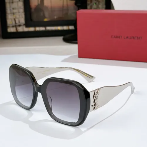 Cheap Yves Saint Laurent YSL AAA Quality Sunglasses #1478971, $$60.00 USD On Yves Saint Laurent YSL AAA Quality Sunglasses