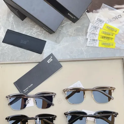 Replica Montblanc AAA Quality Sunglasses #1479067 $60.00 USD for Wholesale