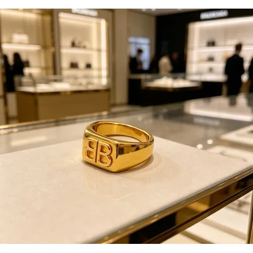 Replica Balenciaga Rings For Unisex #1479072 $29.00 USD for Wholesale