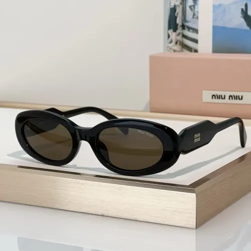 Cheap MIU MIU AAA Quality Sunglasses #1479077, $$64.00 USD On MIU MIU AAA Sunglasses