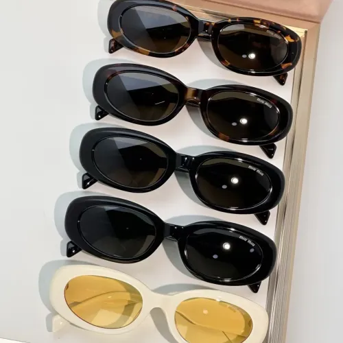 Replica MIU MIU AAA Quality Sunglasses #1479077 $64.00 USD for Wholesale