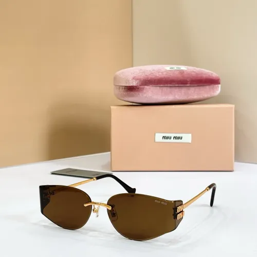 Cheap MIU MIU AAA Quality Sunglasses #1479082, $$60.00 USD On MIU MIU AAA Sunglasses
