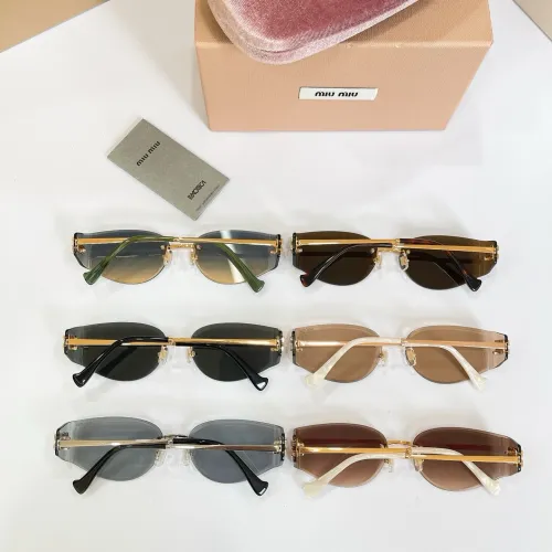 Replica MIU MIU AAA Quality Sunglasses #1479083 $60.00 USD for Wholesale