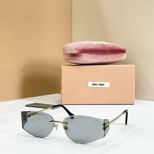 Cheap MIU MIU AAA Quality Sunglasses #1479085, $$60.00 USD On MIU MIU AAA Sunglasses