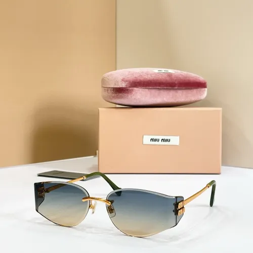 Cheap MIU MIU AAA Quality Sunglasses #1479086, $$60.00 USD On MIU MIU AAA Sunglasses